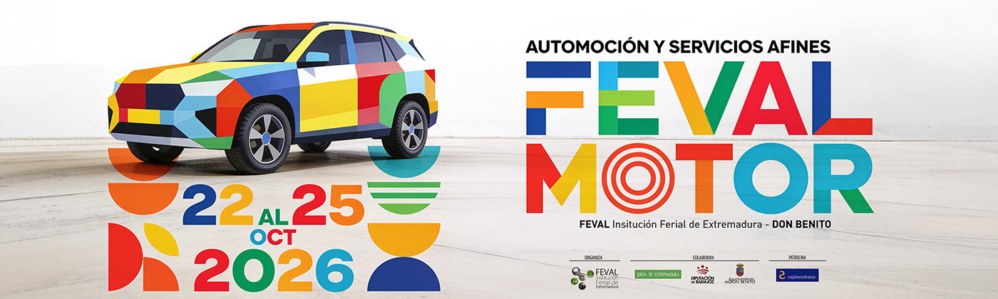 FEVALMotor 2026 - Feria de la automoción y servicios afines.. 22 al 25 de octubre de 2026 en Don Benito