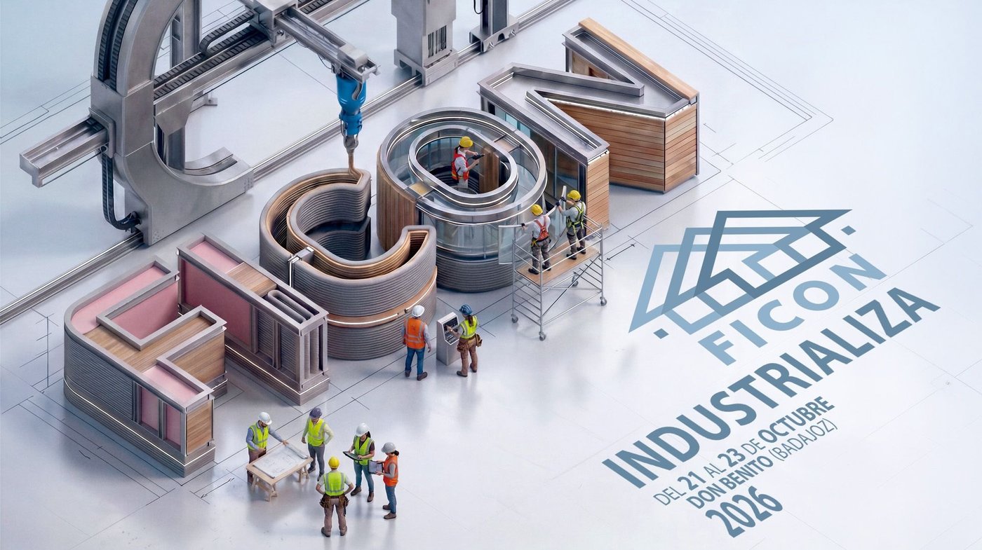 FICON 2026 - La feria que conecta el presente y el futuro de la construcción. 21 al 23 de octubre de 2026 en Don Benito